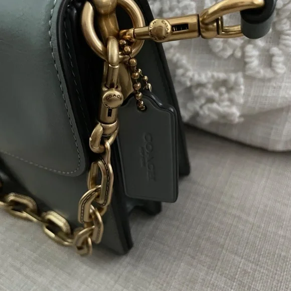 Coach Chain Tabby Shoulder Bag - Picture 9 of 12
